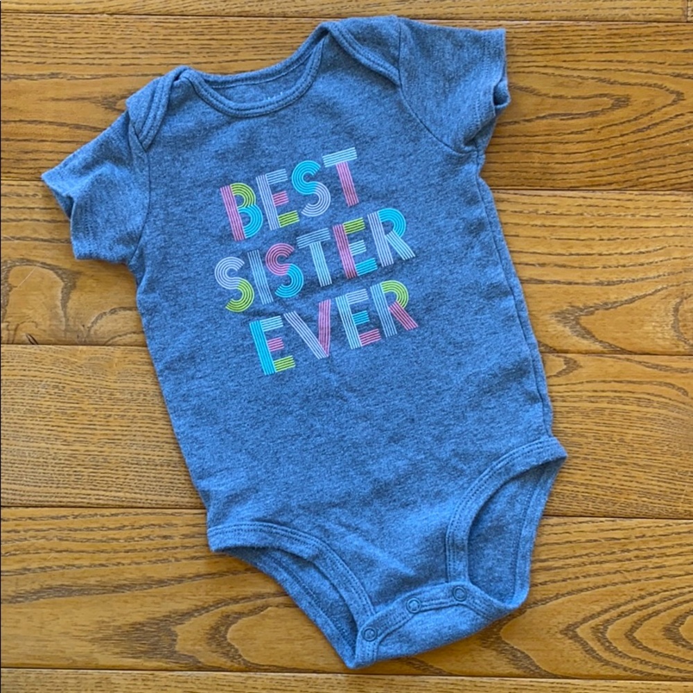 Best Sister Ever Carter’s Onesie